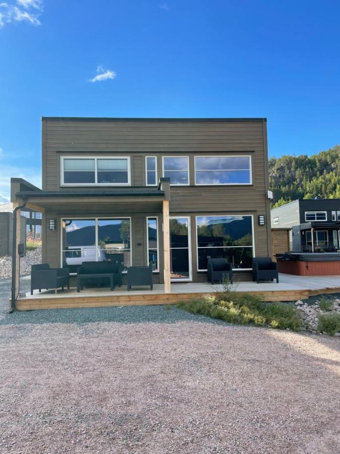 Exclusive Funkis Cabin, Lake View, Rooftop Terrace, Jacuzzi, Sauna, Close To Golf And Alpine Vradal Exterior foto